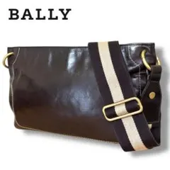 【美品】バリー★トレインスポッティング★TRUSSA★ショルダーバッグ 濃茶