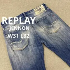 REPLAY リプレイ JENNON ビックサイズ ストレート W34 94cm - メルカリ