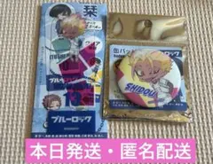 ブルーロック セリア Seria 士道龍聖 缶バッジ 栞