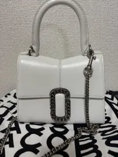 BALENCIAGA アワーグラス クロコ型押し ホワイト - メルカリ