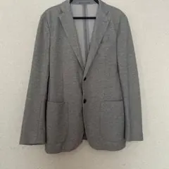 【美品】ユニクロ コンフォート2Bジャケット グレー Lサイズ（定価5,990円のサムネイル