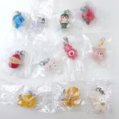 ガチャ めじるしアクセサリー 11個セット しずくちゃん サンリオ ケアベア