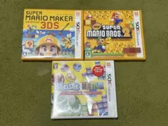 3DS ゲームセット Super Mario Maker 他