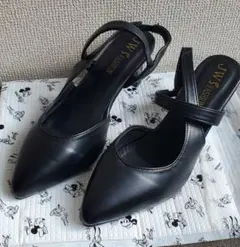 JW FASHION ブラック パンプス ハイヒールのサムネイル