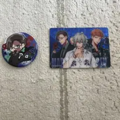 ヒプマイ MAD TRIGGER CREWカード＆缶バッジ