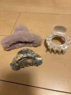 ヘアクリップ 3個セット