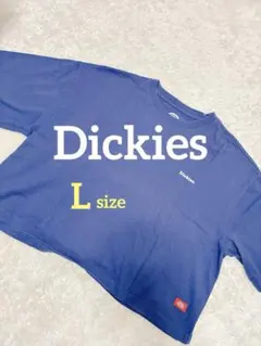 Dickies★ネイビー★半袖Tシャツ★Lサイズ★カットソー