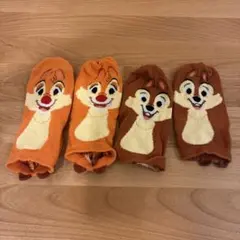 東京ディズニーリゾート チップとデール 靴下 2足セット