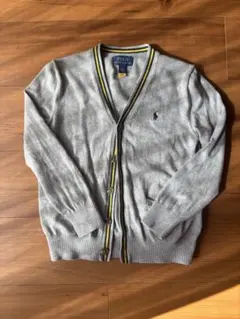 RALPH LAUREN カーディガン グレー　130 ラルフローレン