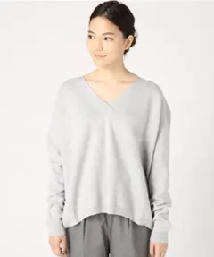 Deuxieme Classe ミドルゲージボリュームニット（コットン）