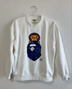 A BATHING APE カモフラージュスウェット