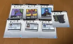 一番くじ エヴァンゲリオン E賞　ラバーコースター　7種セット