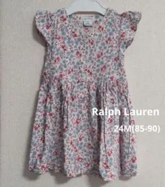 ☆美品☆ラルフローレン / ワンピース ブルマー付　24M 85 90
