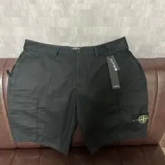 STONE ISLAND カーゴショートパンツ W32 ブラック 新品 - メルカリ