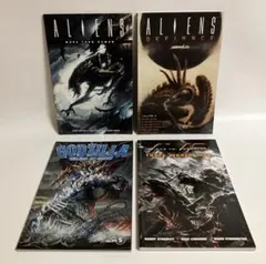 エイリアン ゴジラ AVP 英語版 4冊セット