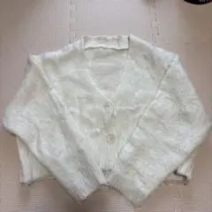 GRL ホワイト カーディガン キャミ付き