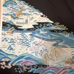 最終！特選 加賀友禅 黒留袖 正絹 袷 紋付 古田芳彩 人間国宝 木村雨山