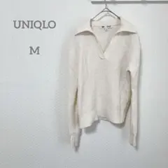 ☆新品タグ付☆ コトニエ／プレミアムラムポロセーター［3XL／オフホワイト ☆ユニクロ × コトニエ☆プレミアムラムポロセーター L オフホワイト