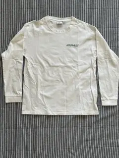 【GRAMICCI】グラミチ バックプリント ロングTシャツ ロンT 白 L