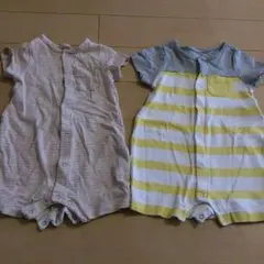 babyGAP☆夏用ロンパース2枚セット