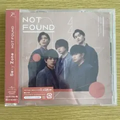 SexyZone NOT FOUND (通常盤 / 初回プレス分)