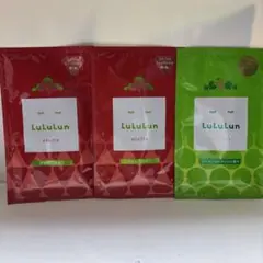 【3袋】LuLuLun フェイスマスク 2種セット