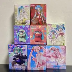 【新品 未開封】 初音ミク 桜ミク フィギュア 8体セット