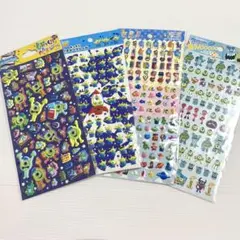 ディズニー キャラクター ピクサー おはじきシール ステッカー 大量