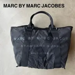 【マークバイマークジェイコブス】トートバッグ　黒　大きめサイズ