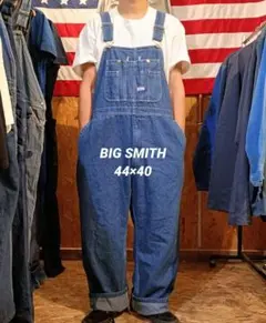L-XL BIG BILL ツイル ワーク オーバーオール サロペット ネイビー