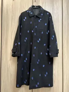 美品♡didizizi ディディジジ BEAR くま ジャカード ロングコート didizizi（ディディジジ）の「BEAR ﾛﾝｸﾞｺｰﾄ（ステンカラーコート