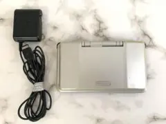 【ジャンク品】Nintendo DS シルバー 本体 ACアダプター付き