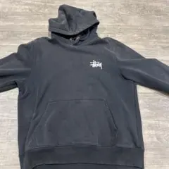 Stüssy ブラック パーカー フード付き