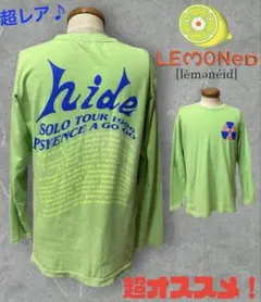 ロングTシャツ　レモネードhide LEMONed ONLINE SHOP