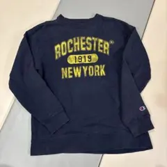 Champion スウェット カレッジロゴ ROCHESTER M 古着風