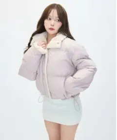 ティティーアンドコー　ボアダウン　ピンク