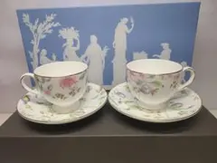 WEDGWOOD　ウェッジウッド　カップ&ソーサー　2客　セット　スイートプラム