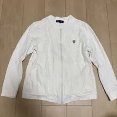 レディース　ゴルフウェア　23区ゴルフ　ジャケット Mサイズ ホワイト