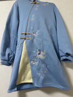 中華服風 裏起毛トップス