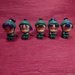 忍たま乱太郎　まちぼうけ六年生の段　5体セット