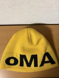 OMA ニット帽 ビーニー ブラック - メルカリ
