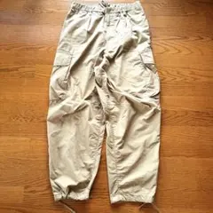 【UNIQLO】 ユニクロ メンズ ワイドフィットカーゴパンツ M