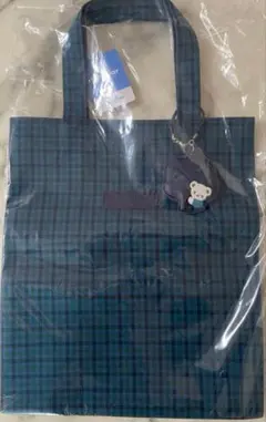 ファミリア　familiar トートバッグ　大　トート　チェックのサムネイル