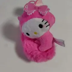 サンリオキャラクターズ 平成ふわふわ尻尾マスコット ハローキティ