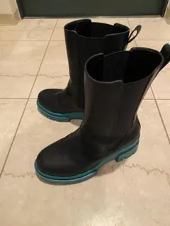 リリーブラウン厚底サイドゴアブーツ