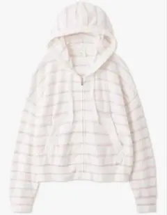 【新品未使用タグ付き】ジェラートピケ　スムーズィーボーダーパーカ