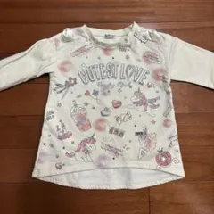 ラメイラスト　トレーナー　120cm