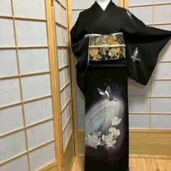 正絹西陣袋帯　舞蝶文　金糸　①( 振袖、訪問着、留袖) 正絹西陣袋帯舞蝶文金糸①( 振袖、訪問着、留袖)|mercari商品