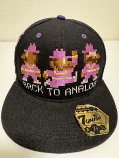 【7UNION 】BACK TO ANALOG キャップ7 1/4