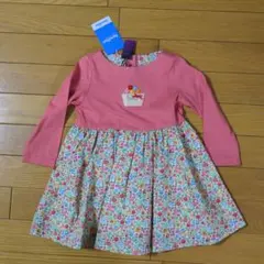 新品　ファミリア　ワンピース　90　リバティ